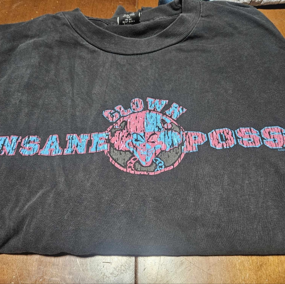 2000 vintage, the first joker card long sleeve insane clown posse shirt.